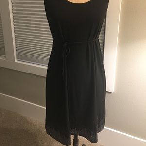 Black Maternity LBD